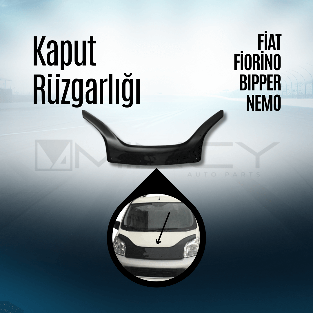 Kaput Rüzgarlığı Fiat Fiorino Bipper Nemo